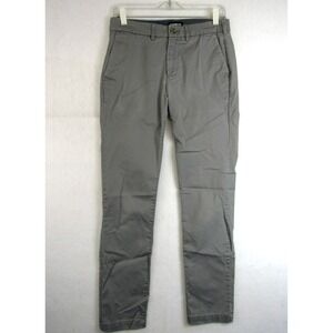 Express Stretch Chino Pants Gray Skinny Men's Size 28x32 Actual 29x30
